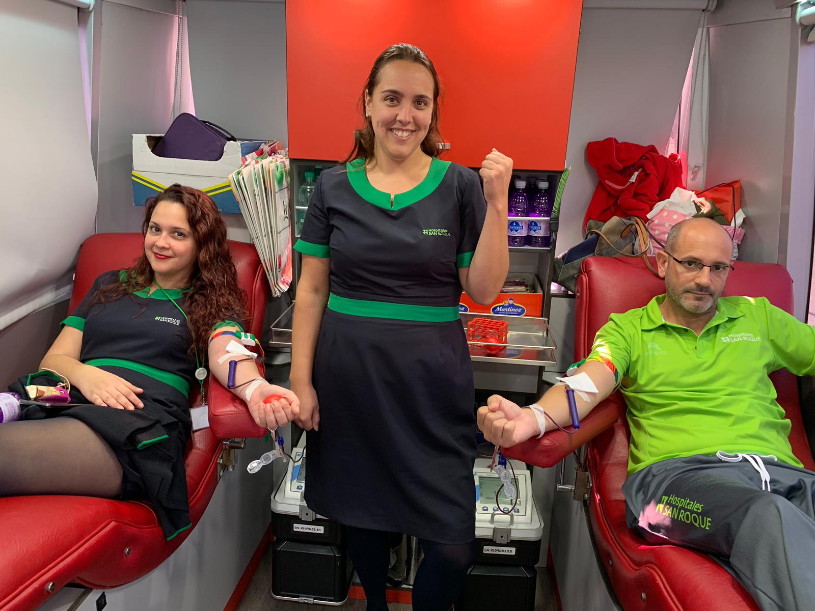 El ICHH y el grupo Hospitales San Roque colaboran en una campaña de donación de sangre en Gran Canaria