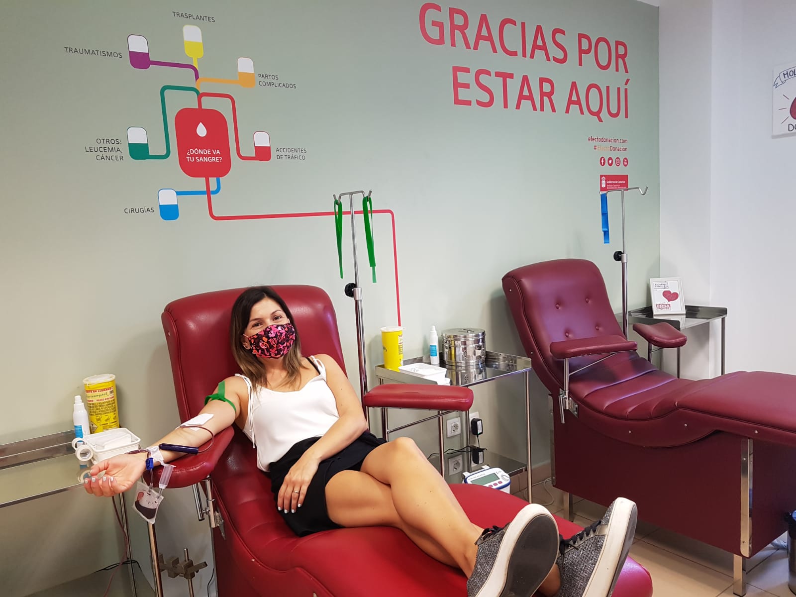 Tenerife cuenta desde hoy con un nuevo punto de donación del ICHH en Santa Úrsula