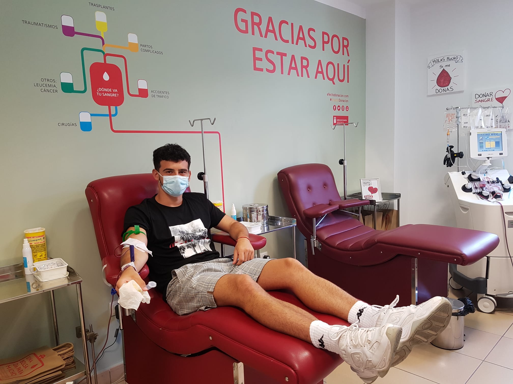 El ICHH acerca la donación a Arona con una sala temporal de extracción en El Fraile