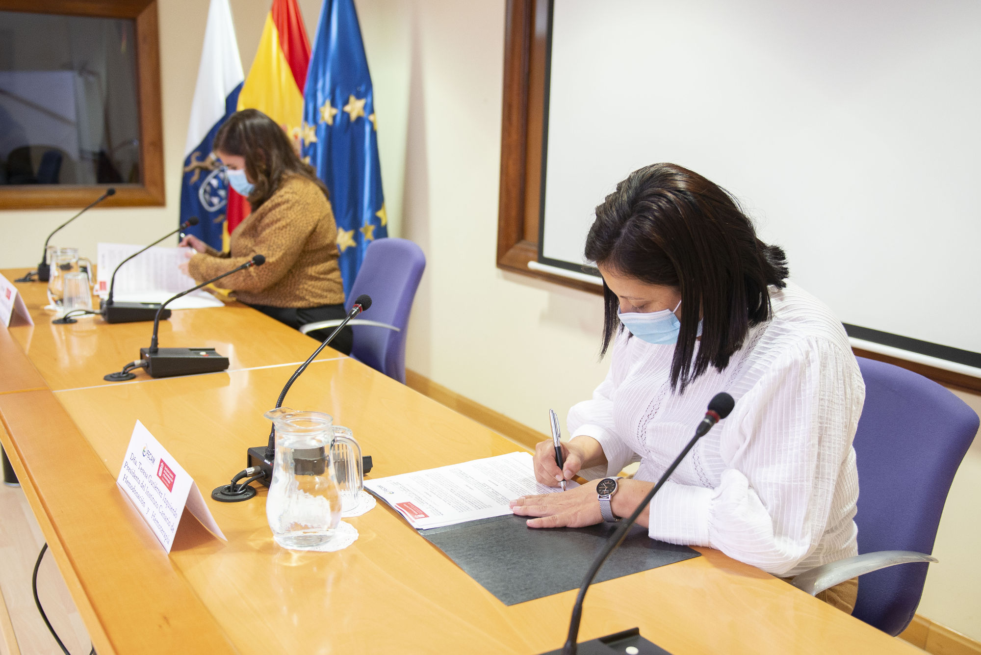 El ICHH y la FECAM renuevan el convenio para fomentar la donación de sangre en los municipios canarios