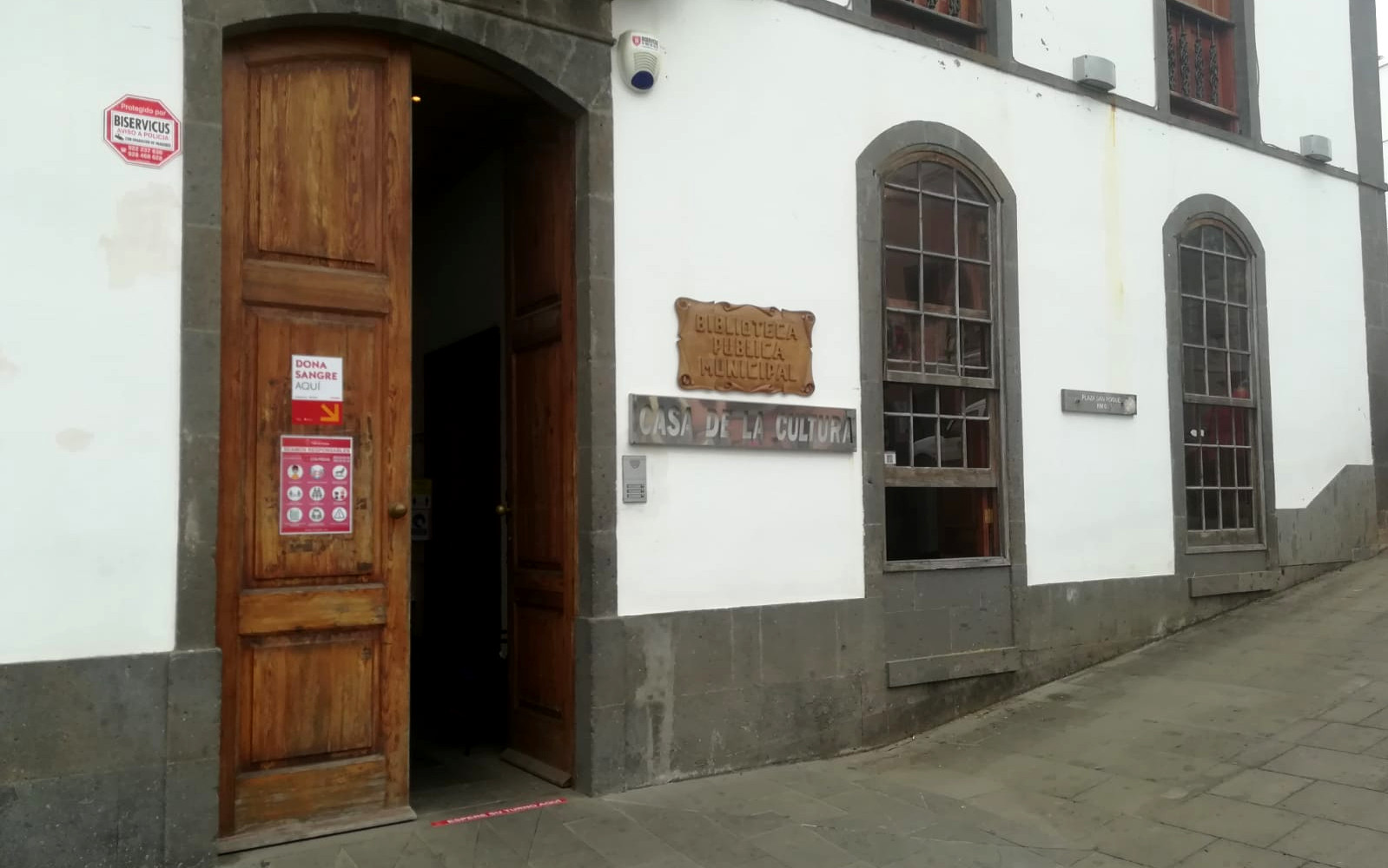 El ICHH pone en marcha un punto de donación temporal en Firgas