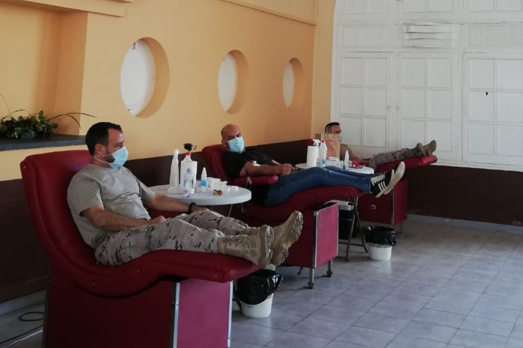 El ICHH agradece a la Base Naval de Las Palmas su compromiso con la donación de sangre
