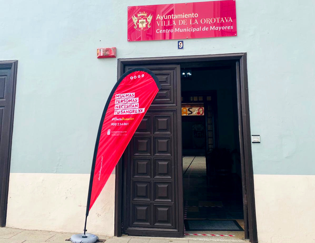 El ICHH acerca la donación de sangre al Valle de La Orotava