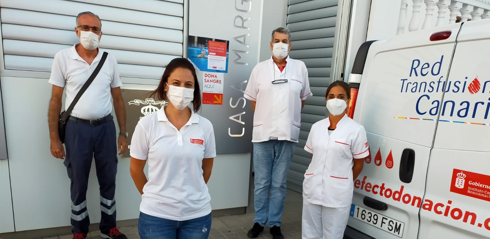 El ICHH pone en marcha un punto de donación temporal en Santa María de Guía