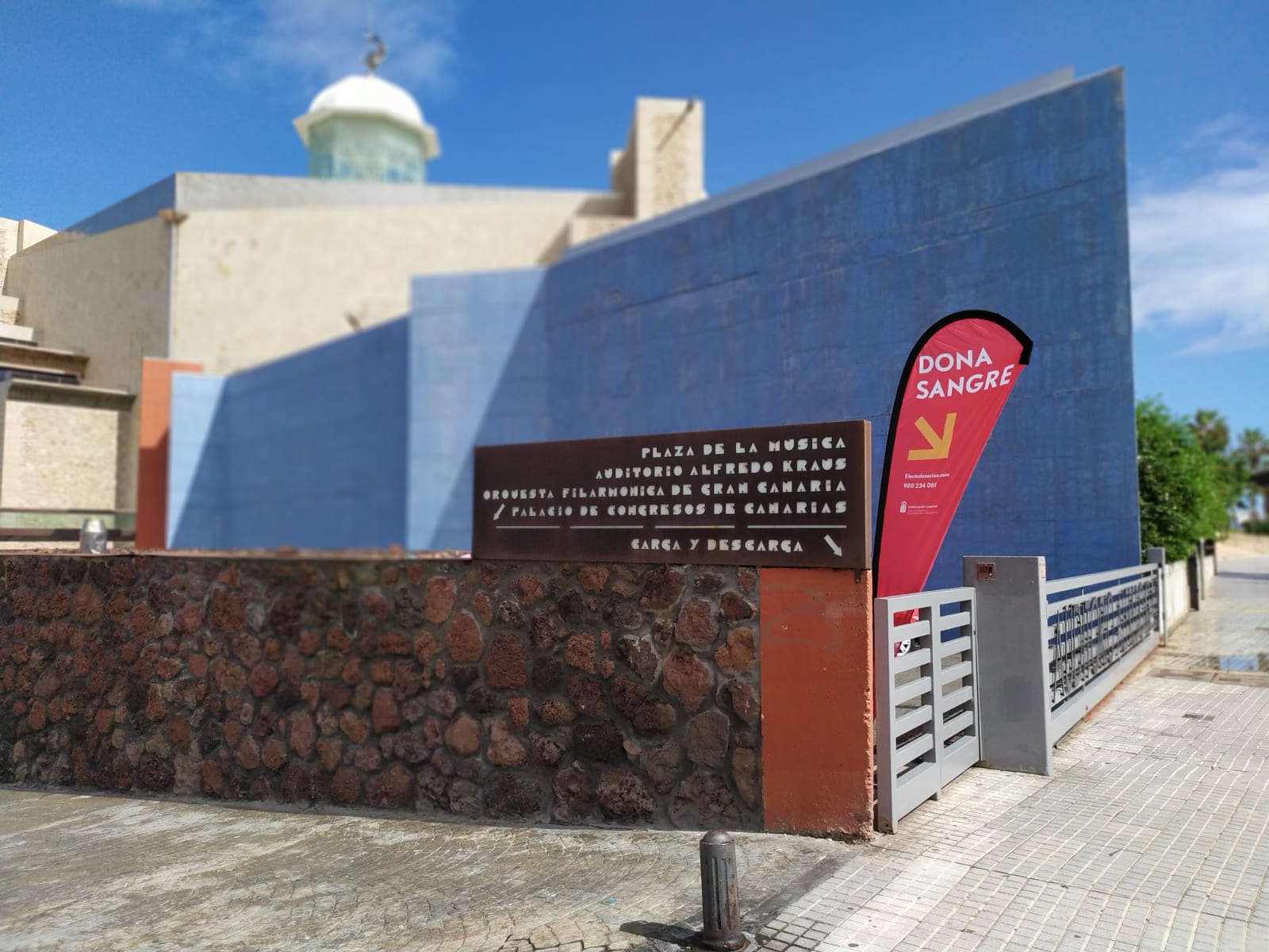 El ICHH y el Auditorio Alfredo Kraus habilitan una sala de donación temporal