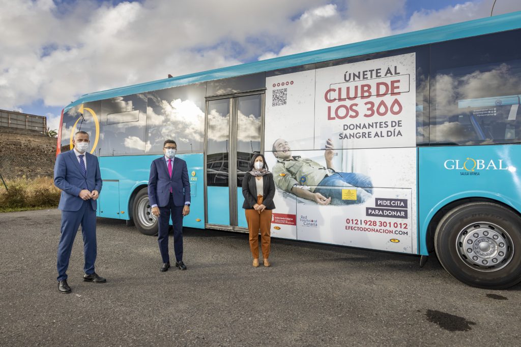 El ICHH, el Cabildo de Gran Canaria y Global se unen para promocionar la donación de sangre