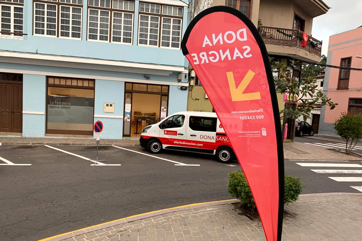 El ICHH despliega su campaña de donación de sangre en Los Realejos