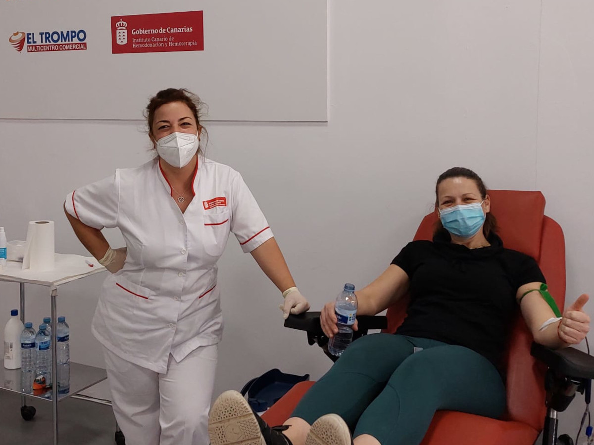 El ICHH mantiene un punto fijo de donación en el Multicentro Comercial El Trompo