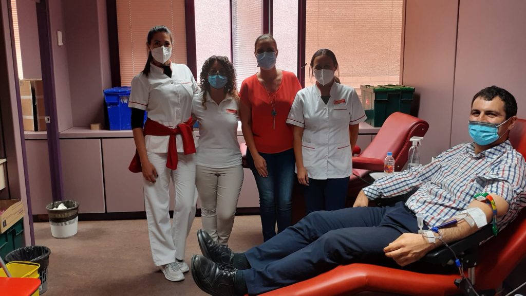 El ICHH celebra una campaña de donación de sangre con el personal del INSS y la TGSS