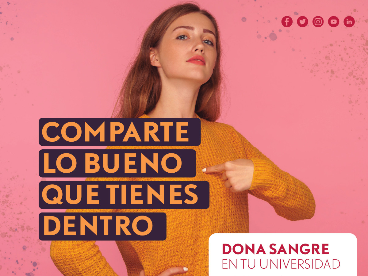 Comparte lo bueno que tienes dentro