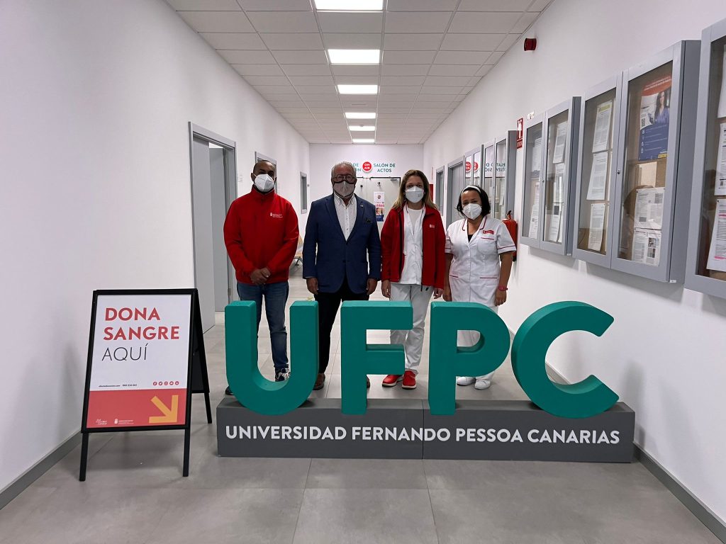 El ICHH celebra una campaña de donación de sangre en la Universidad Fernando Pessoa Canarias