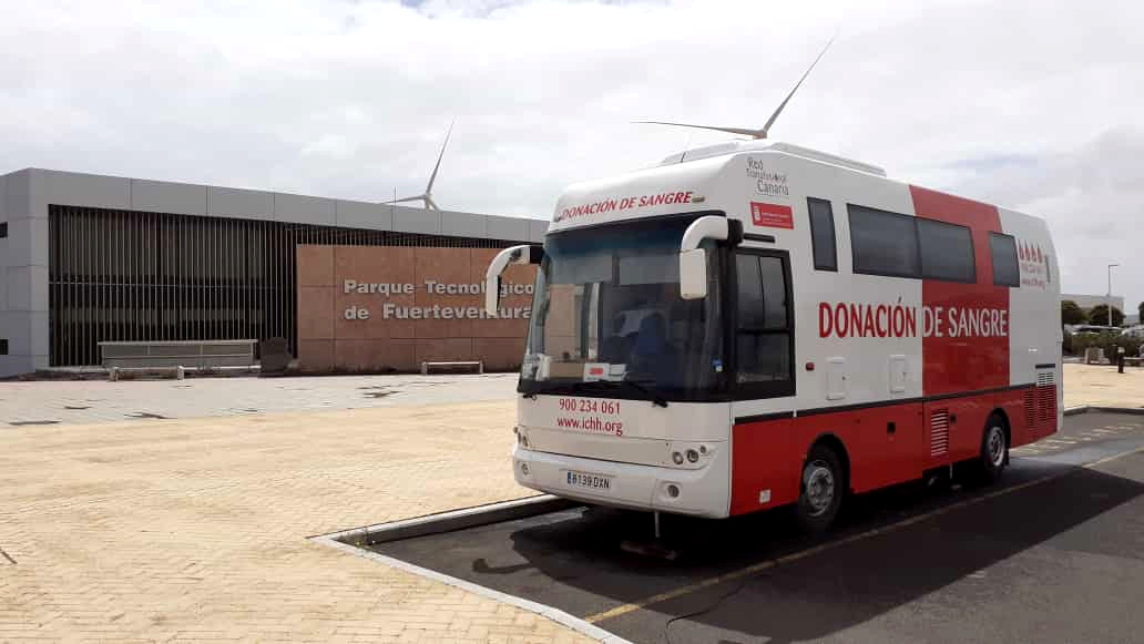 El ICHH y el Parque Tecnológico de Fuerteventura celebran una campaña de donación de sangre