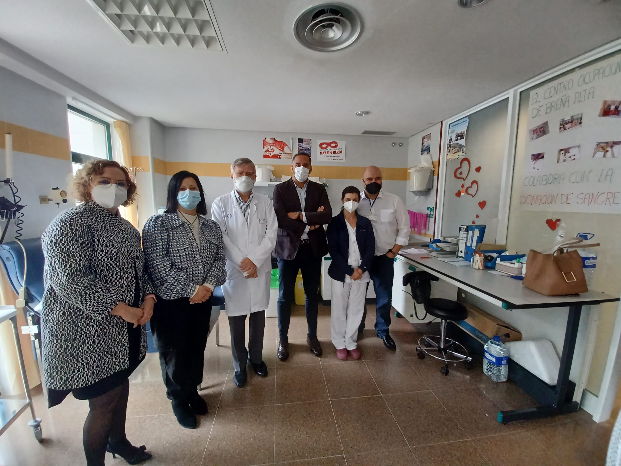 La presidenta del ICHH visita La Palma para abordar el desarrollo de líneas de acción específicas para la Isla
