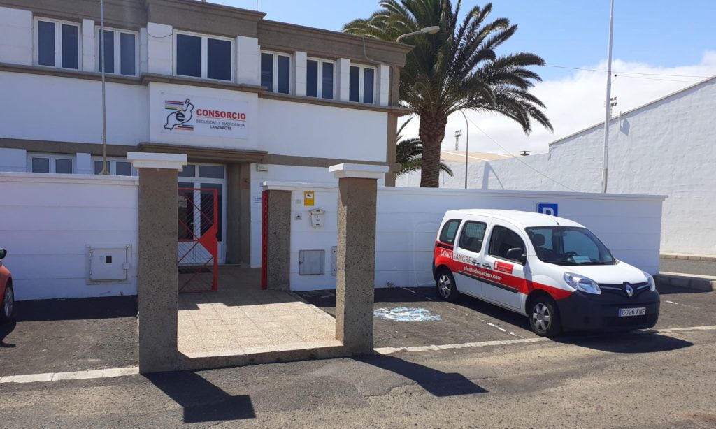 El ICHH habilita un punto de donación en el Consorcio de Emergencias de Lanzarote