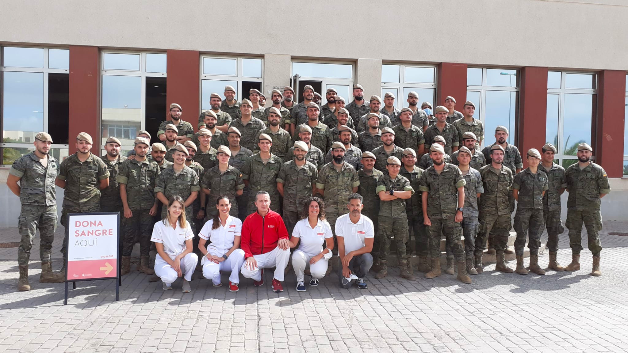 El ICHH acerca la donación de sangre a la Base General Alemán Ramírez