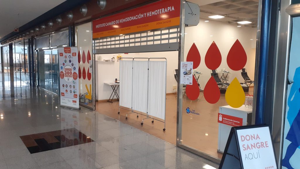 El ICHH mantiene operativo un punto de donación en el Centro Comercial Las Rotondas