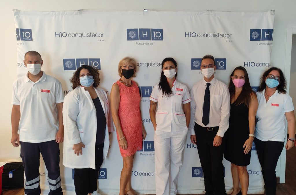 El ICHH celebró una jornada de donación en el Hotel H10 Conquistador de Arona