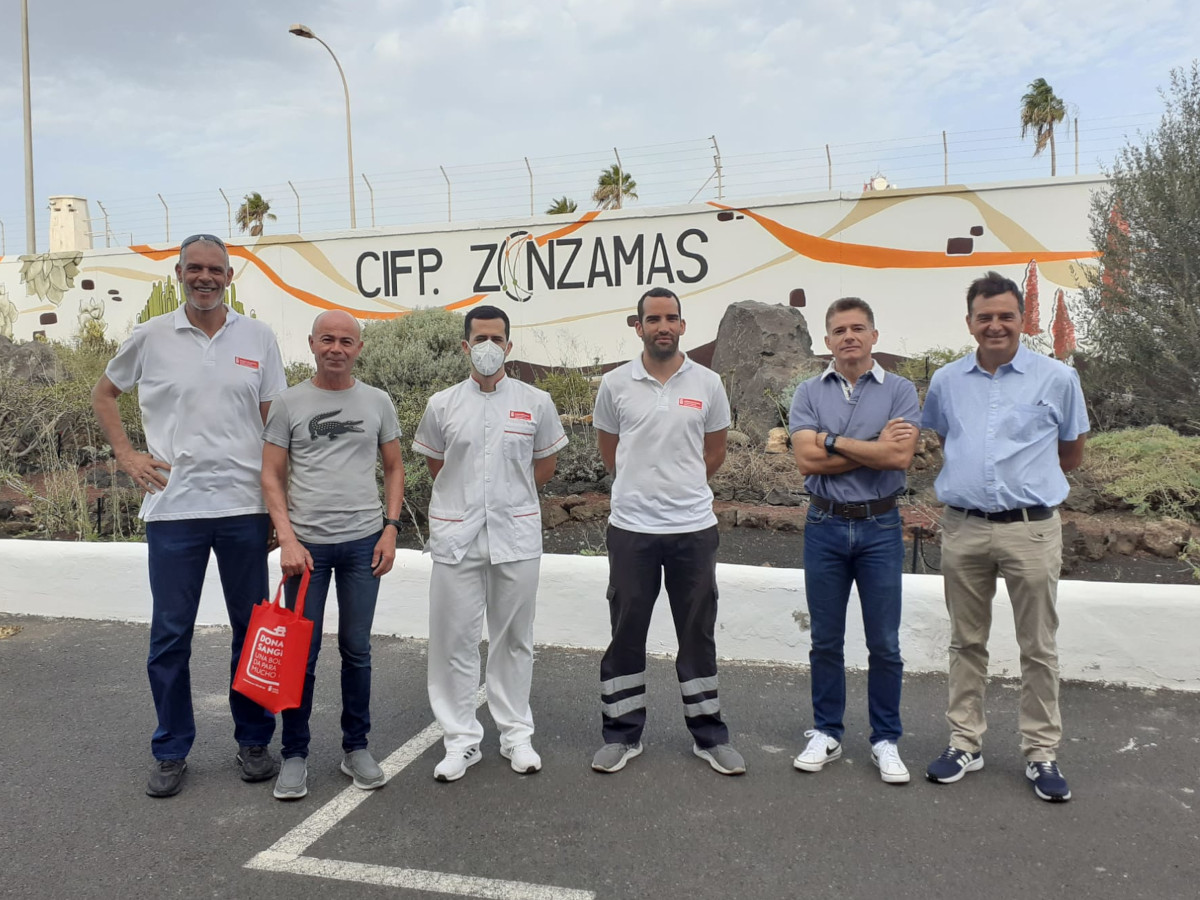 El ICHH celebra tres jornadas de donación en el CIFP Zonzamas de Lanzarote