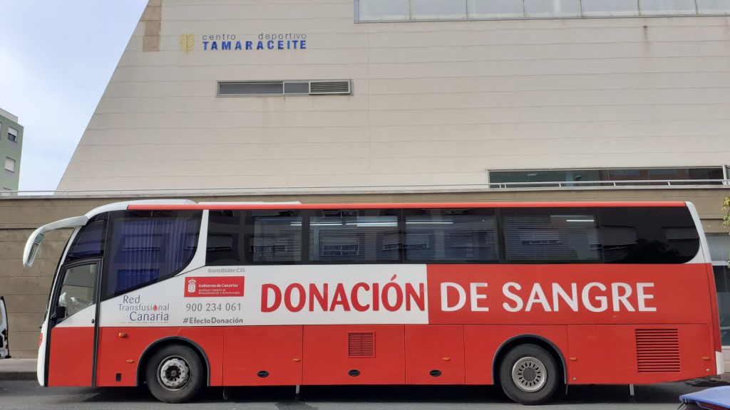 El ICHH activa una campaña de donación de sangre en el Centro Deportivo de Tamaraceite