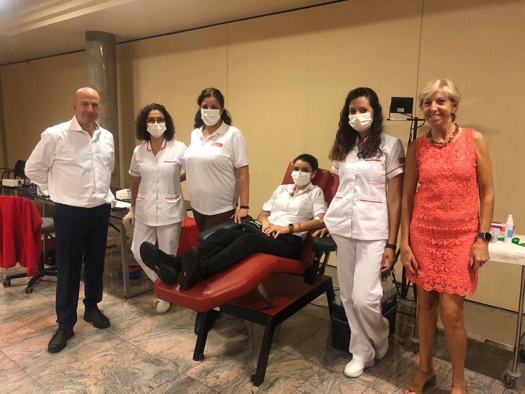 El ICHH promociona la donación de sangre en los hoteles Jardines de Nivaria y Roca Nivaria