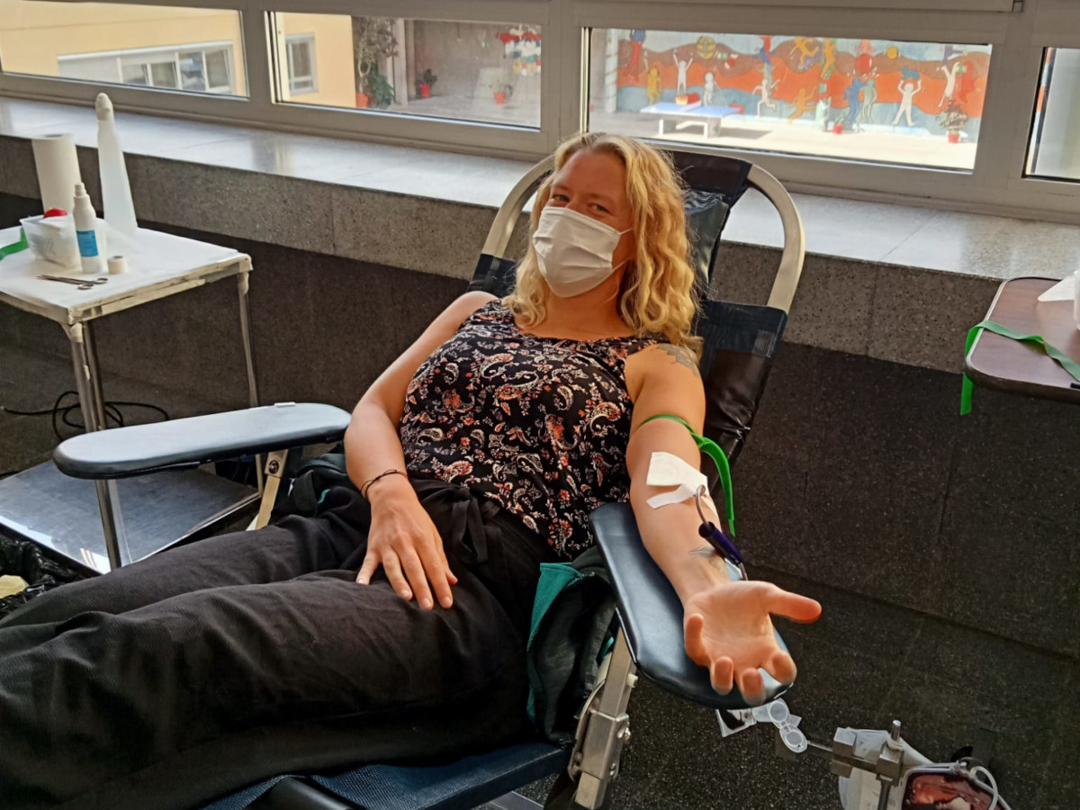 El ICHH promociona la donación de sangre en el Colegio Alemán de Tenerife