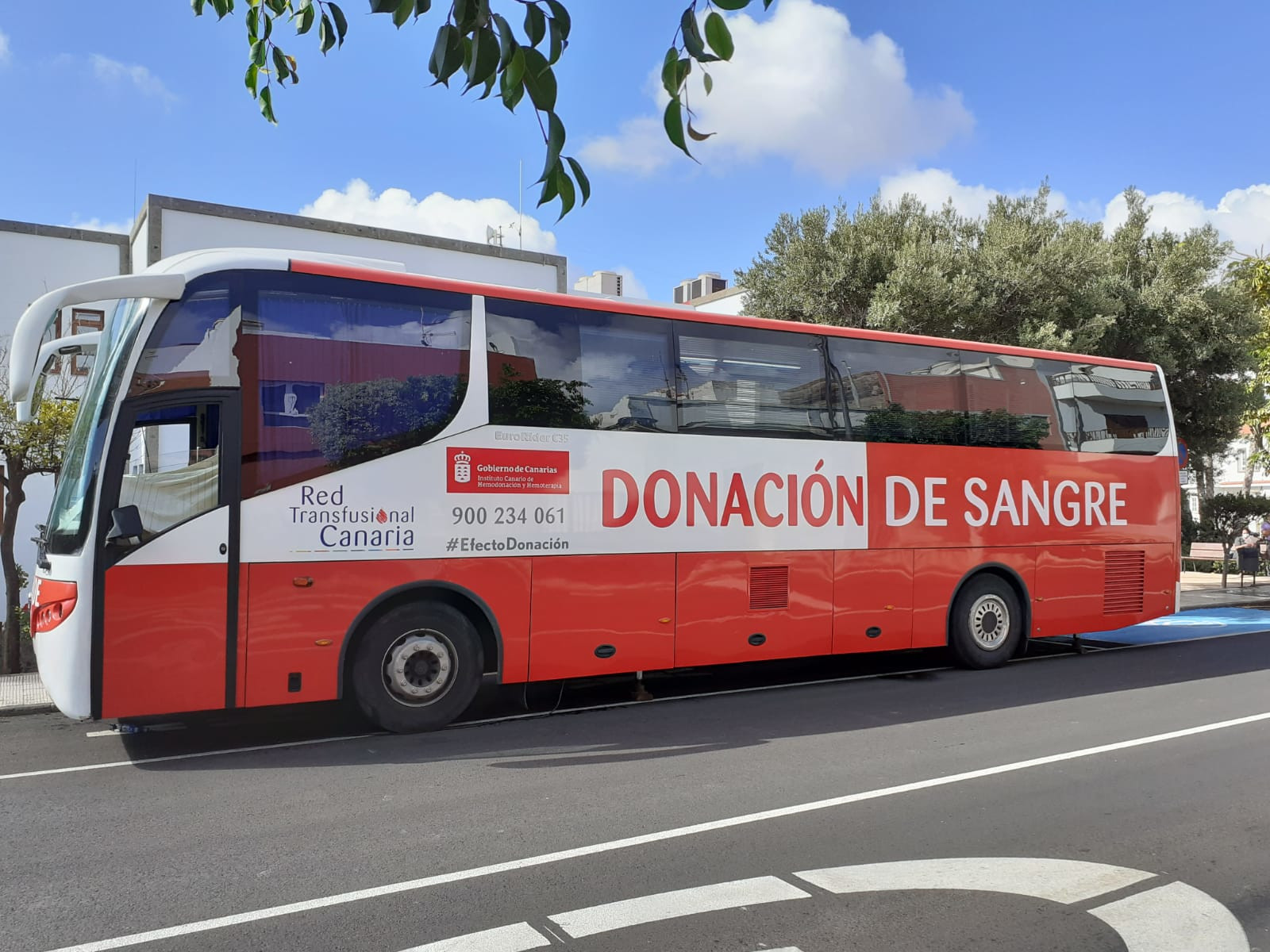 Una unidad móvil del ICHH recorre el municipio de Agüimes