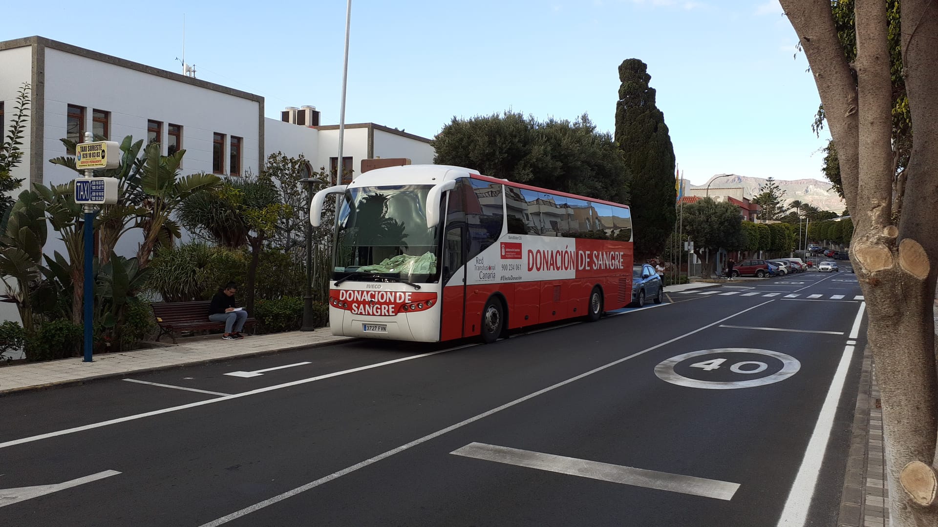 La unidad móvil del ICHH continúa recorriendo Agüimes