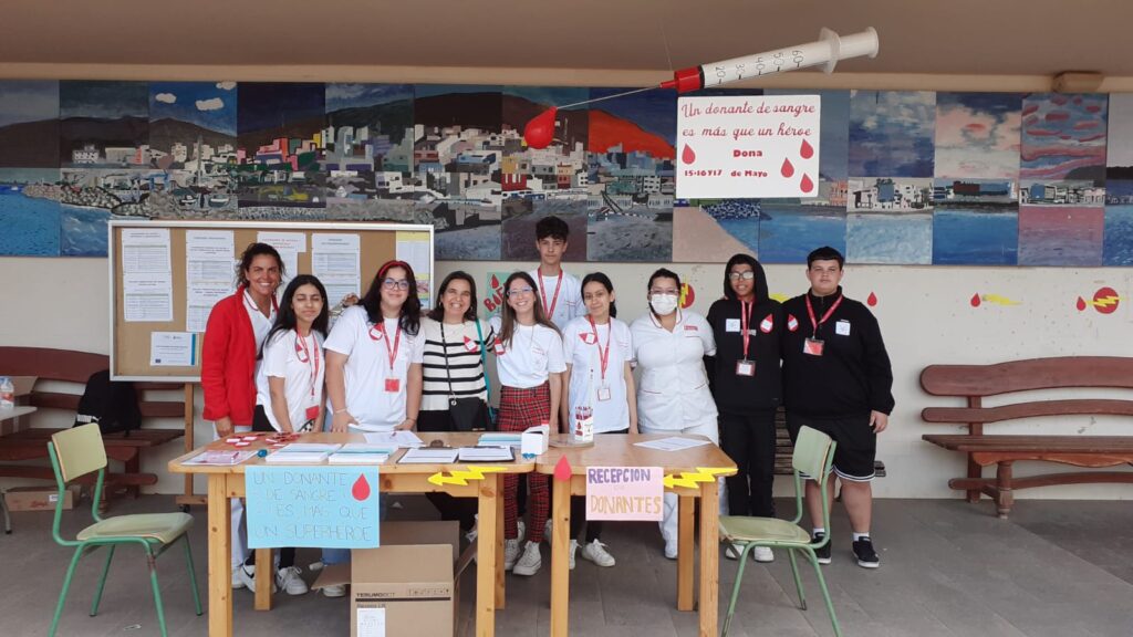 El ICHH acerca la donación de sangre al alumnado de secundaria de Tuineje