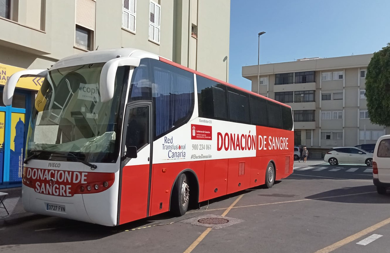 El ICHH promueve la donación de sangre en Santa María de Guía