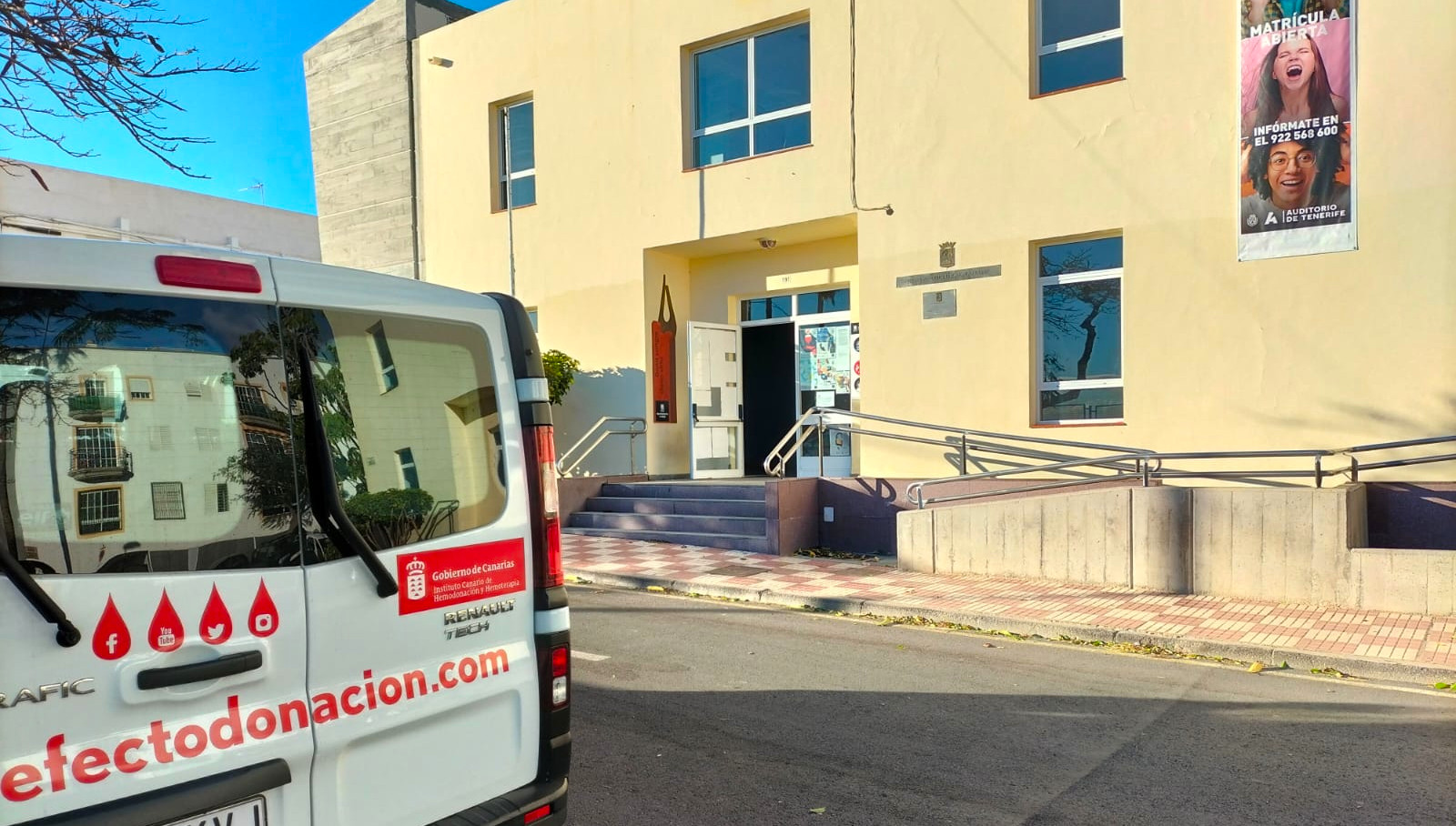 El ICHH mantiene operativa una sala de donación temporal en Adeje