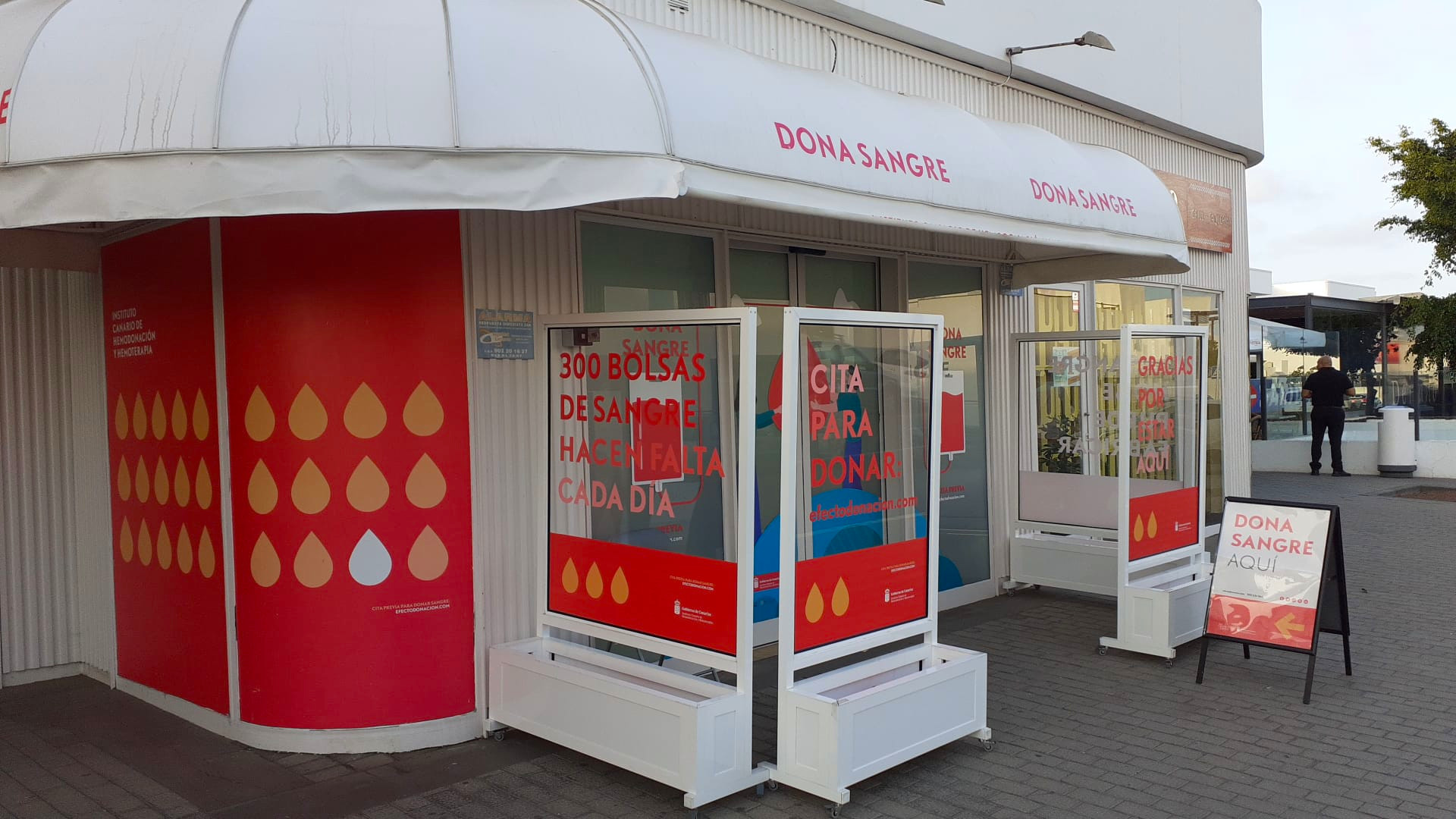 El ICHH activa una sala de donación temporal en el Centro Comercial Deiland