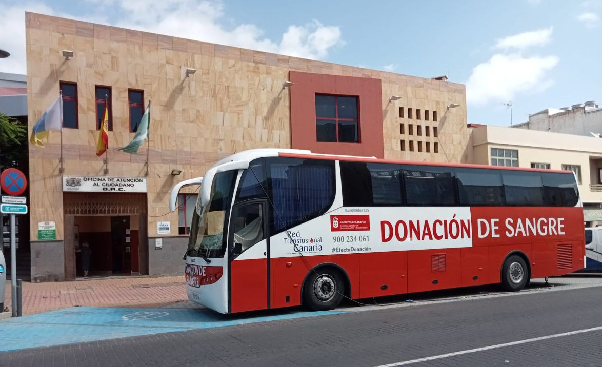 El ICHH facilita la donación de sangre en el municipio de Ingenio