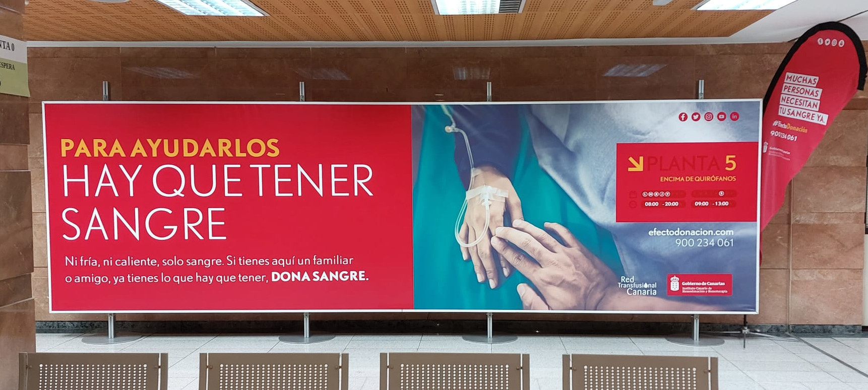 El ICHH solicita con urgencia donaciones de sangre de todos los grupos