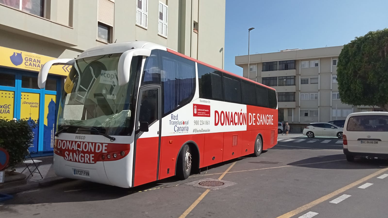 El ICHH lleva la donación de sangre a Santa María de Guía