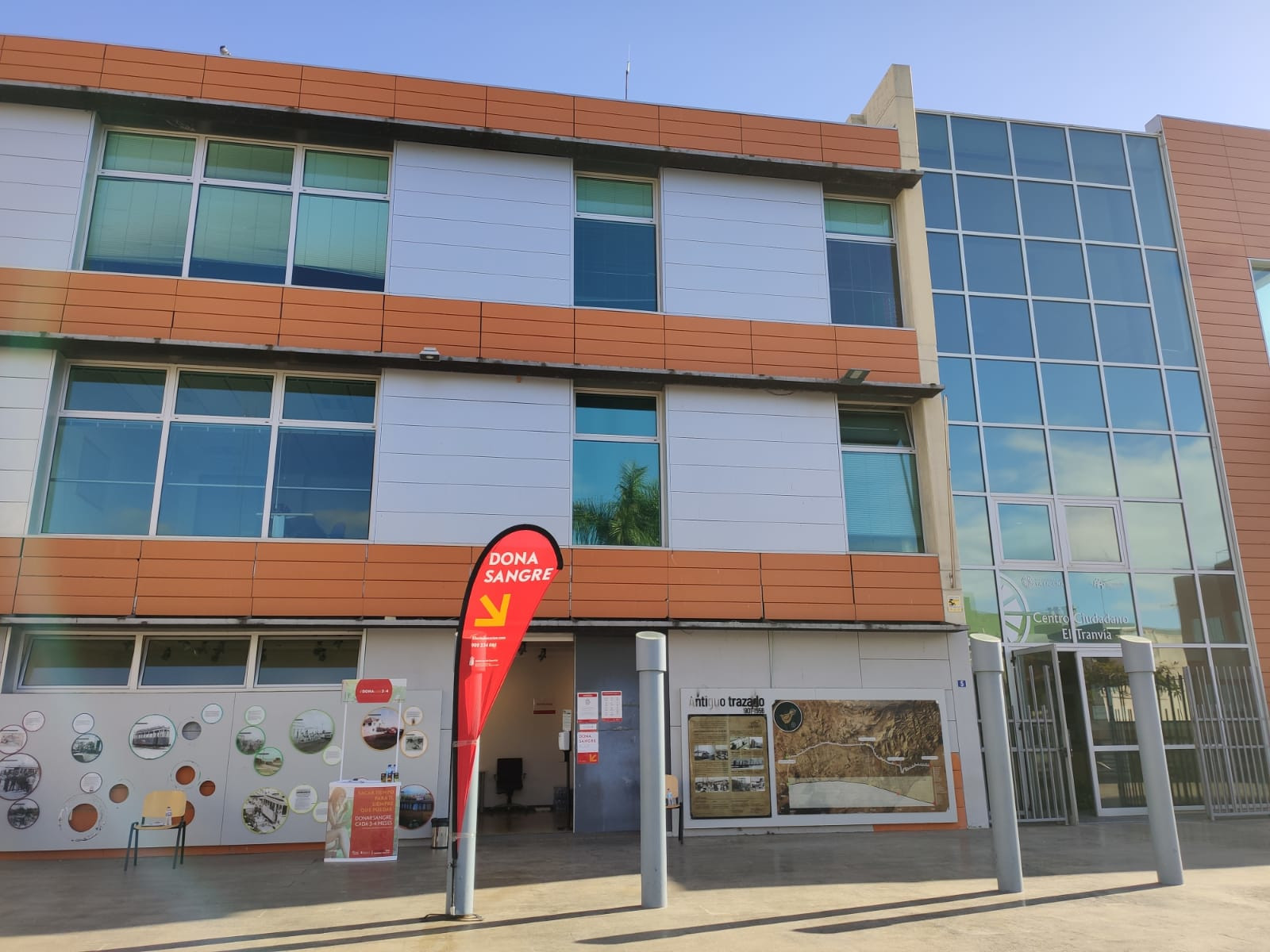 El ICHH habilita una sala de donación temporal en el Centro Ciudadano El Tranvía