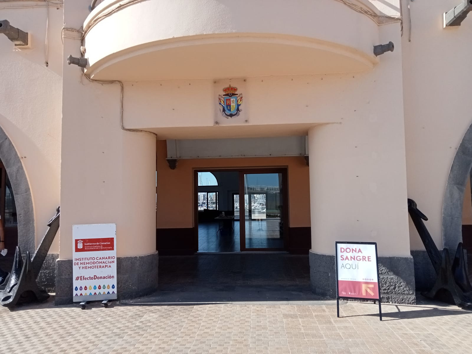 El ICHH y la Base Naval y Arsenal de Las Palmas celebran una campaña de donación de sangre