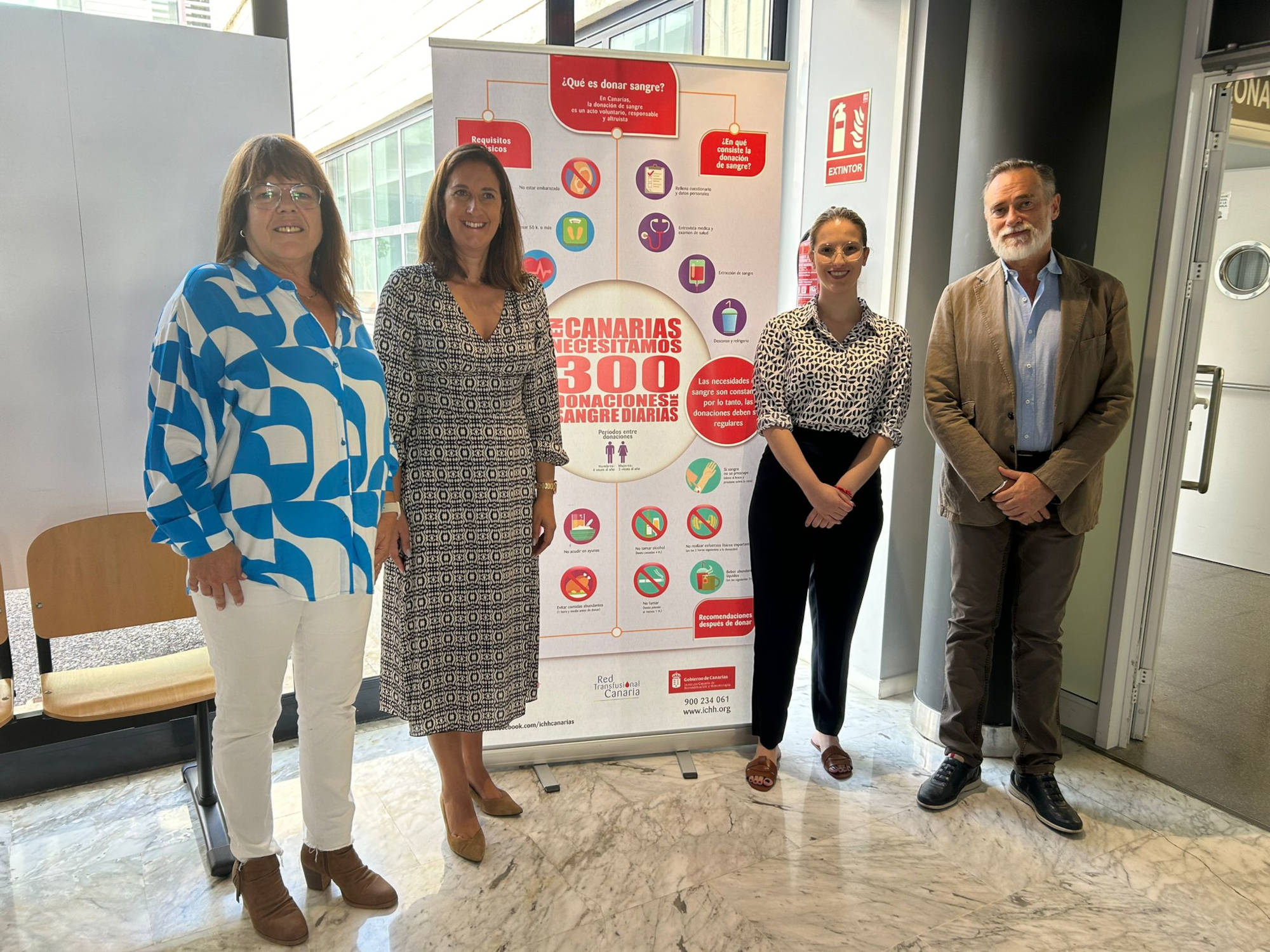 La presidenta del ICHH visita la isla de El Hierro