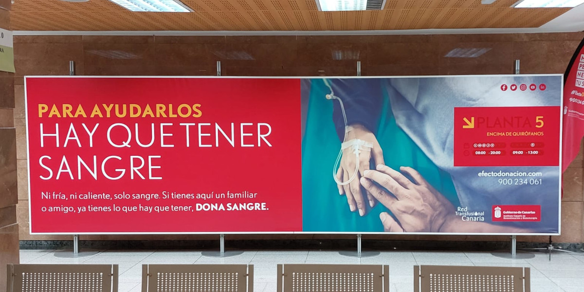 El ICHH hace un llamamiento urgente a la donación de sangre del grupo O+