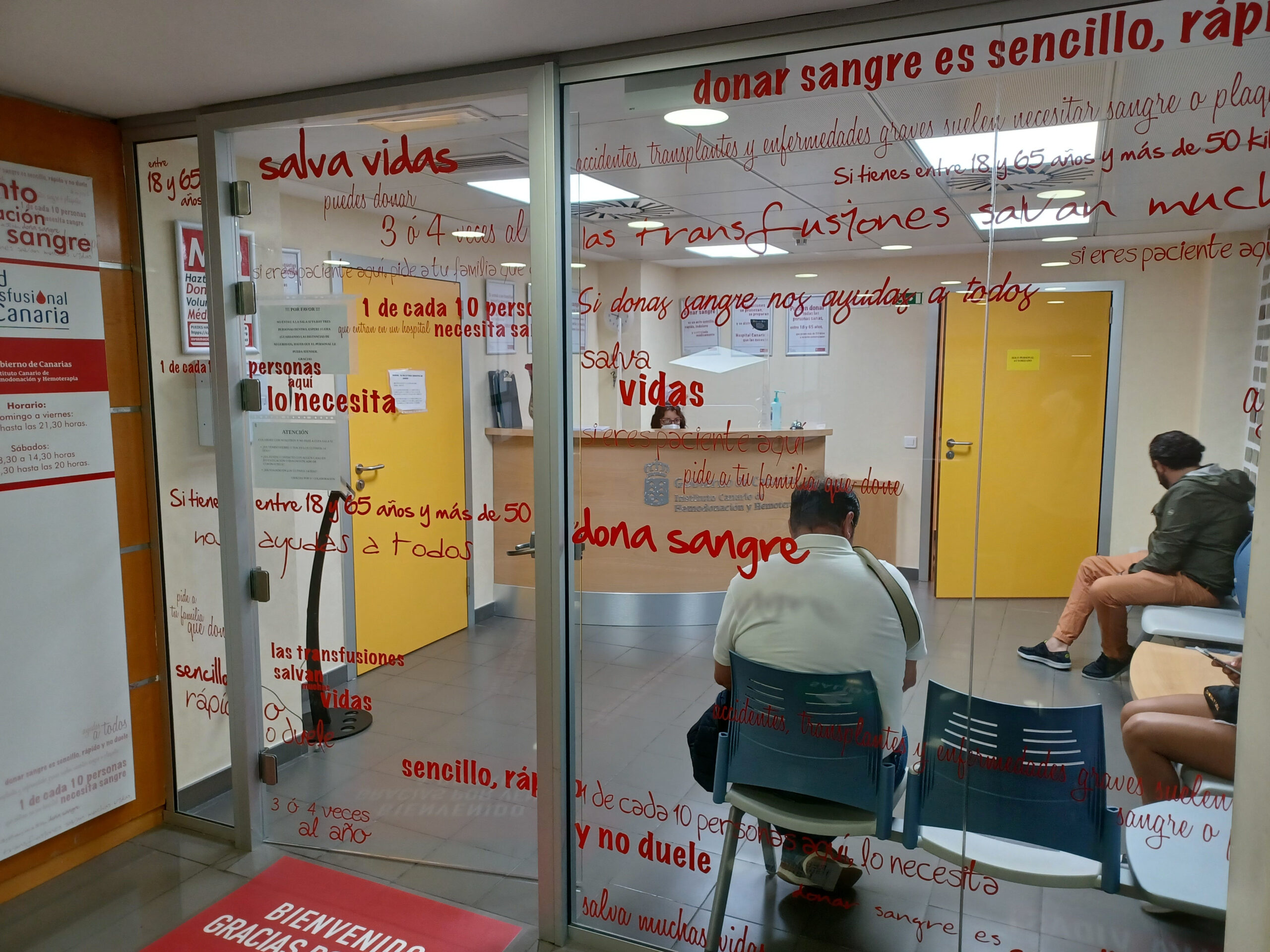 El ICHH recuerda a la población que se puede donar en los hospitales públicos de Canarias durante las fiestas navideñas