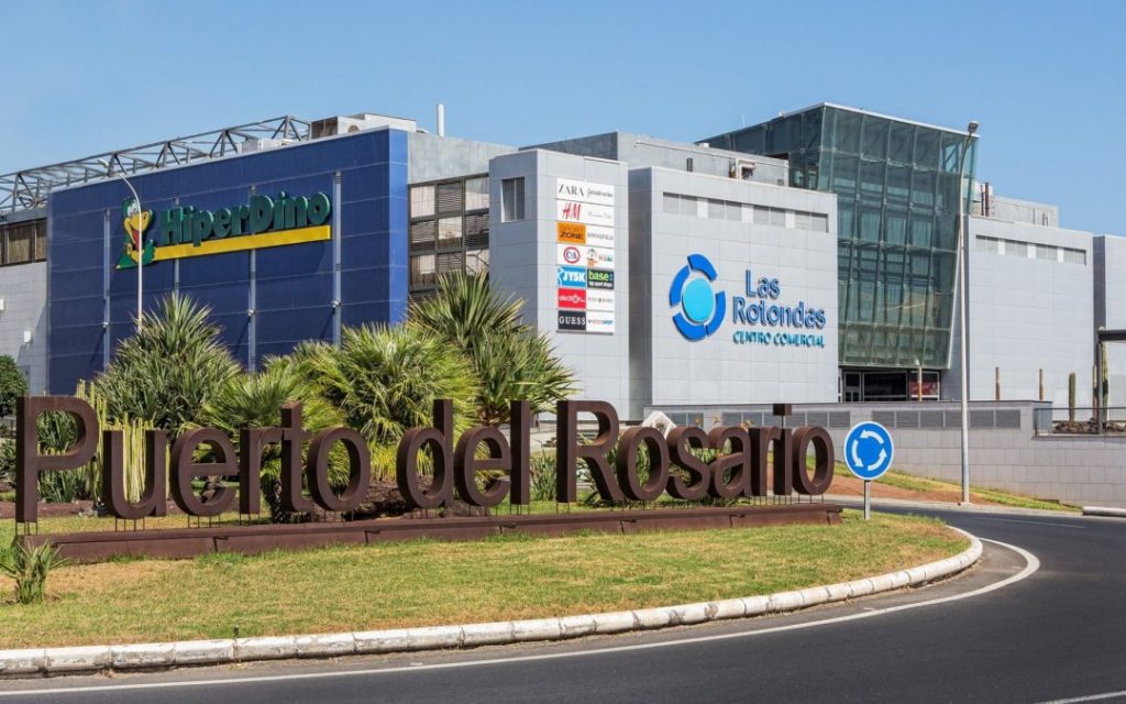Sala de donación de sangre en el interior del Centro Comercial Las Rotondas