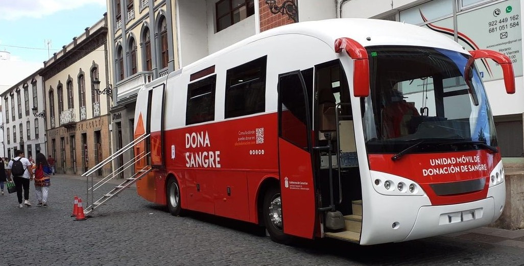 Unidad móvil en Santa Cruz de La Palma