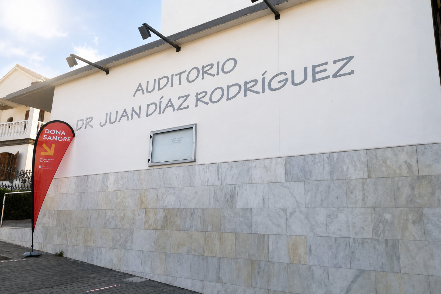 Punto de donación de sangre en Valleseco