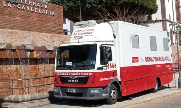 Unidad móvil de donación en Ingenio