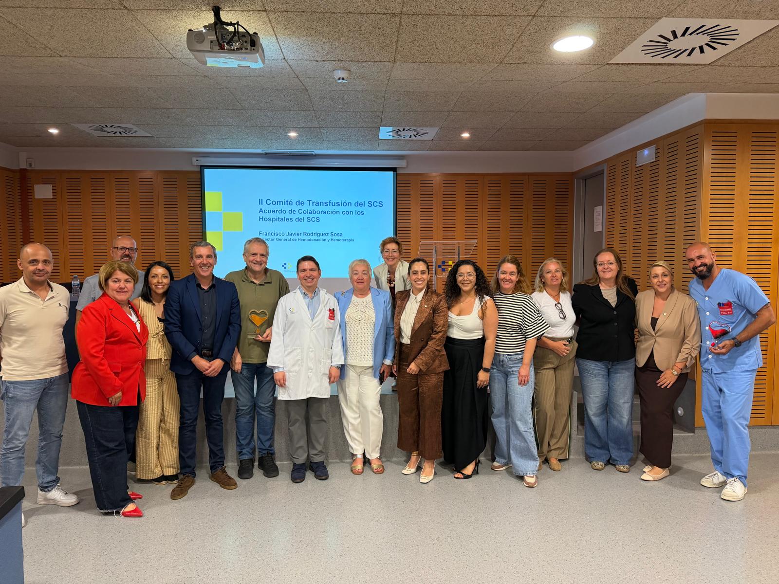 Foto familia. II Comité de Transfusión del SCS
