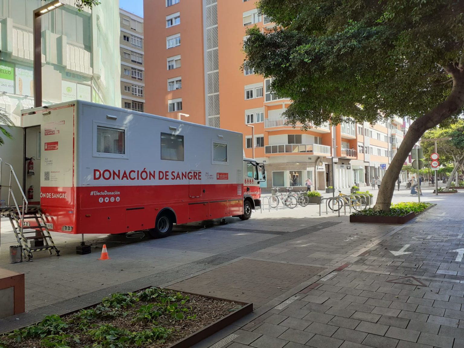 Unidad Móvil en Mesa y López