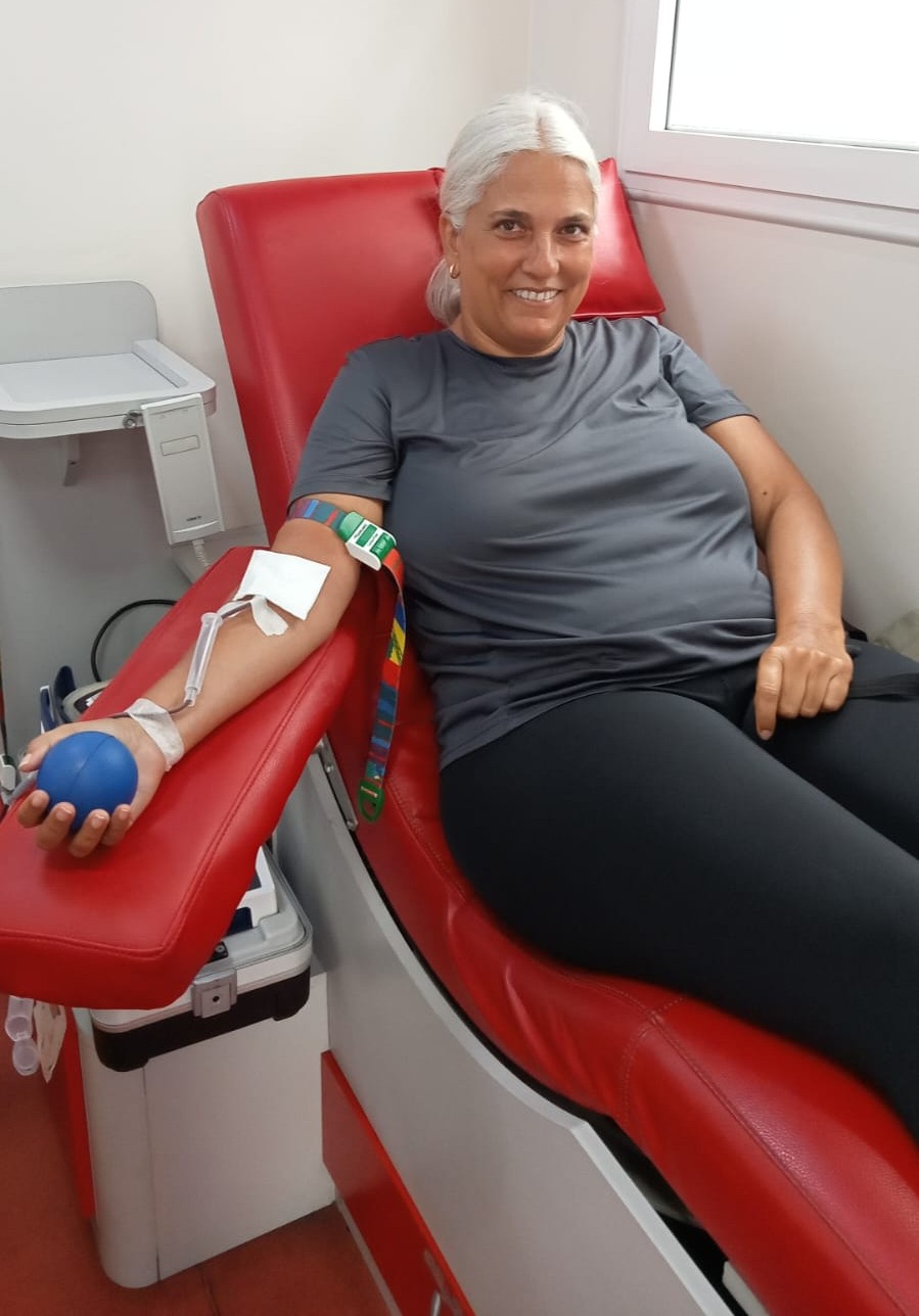 Donante de sangre en Arucas