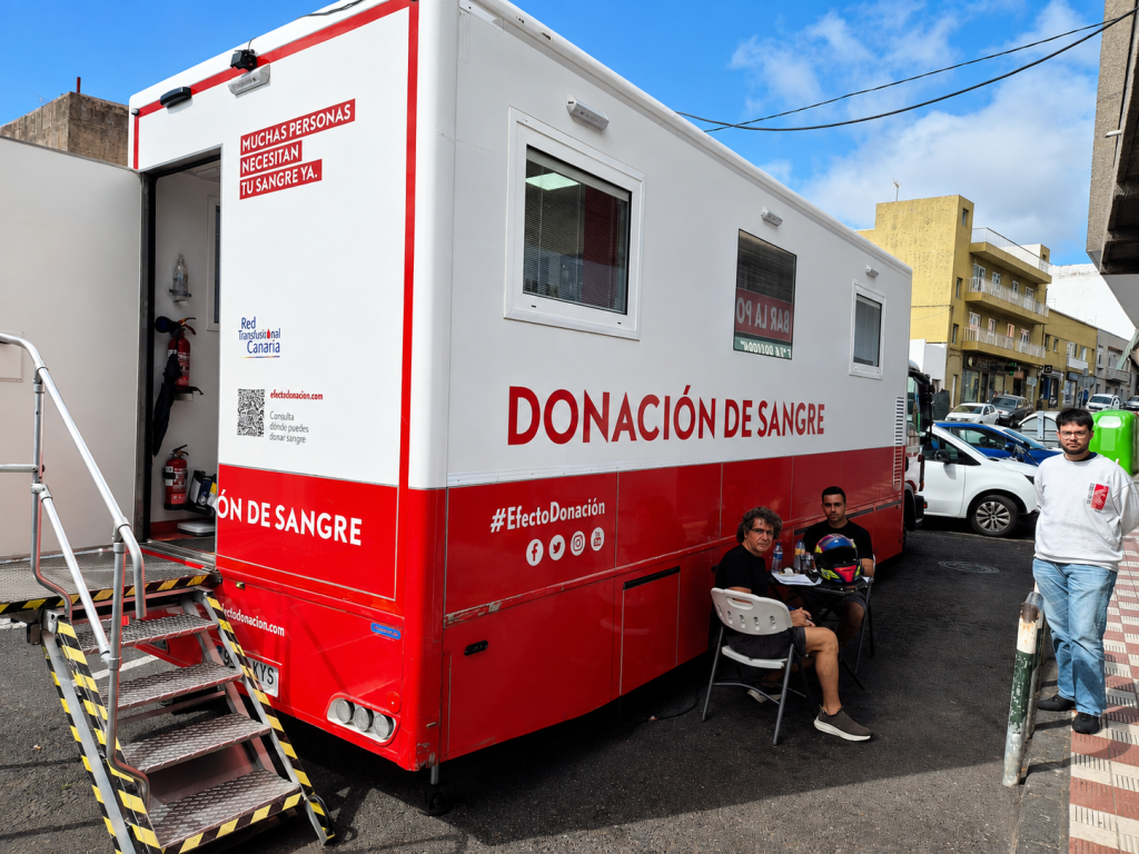Donantes de sangre en La Victoria